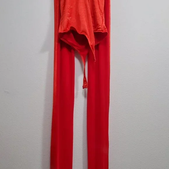 Rebel Red 100 Ways Convertible Bodysuit - Picture 6 of 13